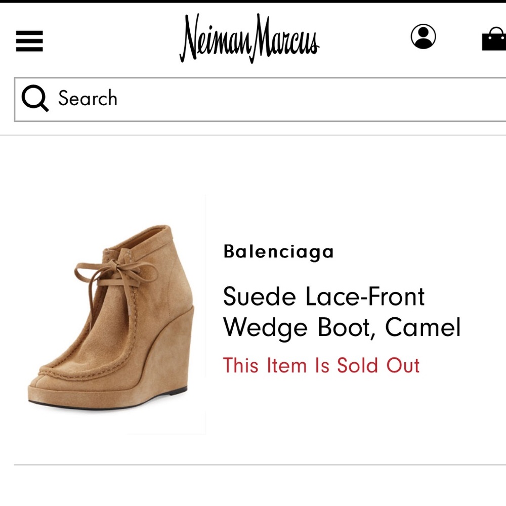🎈SALE Balenciaga Suede Wedge - Picture 16 of 17